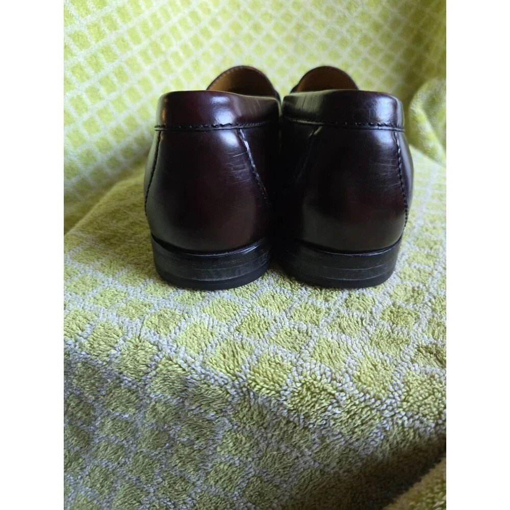 Cole Haan Air Burgundy/Cordovan Leather Slip-On Penny Loafer Shoes Men's 8 M